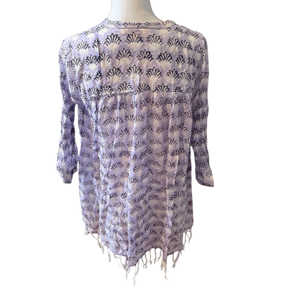 Roberta Roller Rabbit Serafina Cover Up Tunic Lavender S - Picture 5 of 7